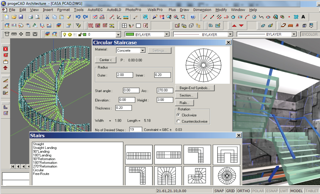 Dettagli Progecad Architecture Gieffe Soluzioni Software